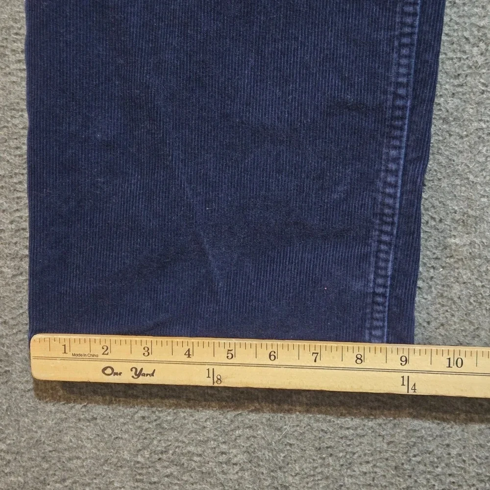 Polo‎ Ralph Lauren Corduroy Pants Mens Size 42 Big 42x30 Blue Preppy